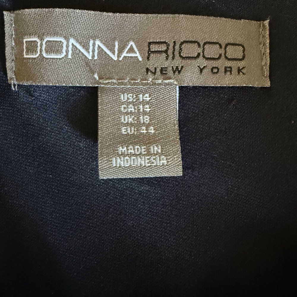 Donna Ricco Geometric Patterned Dress - Picture 6 of 9